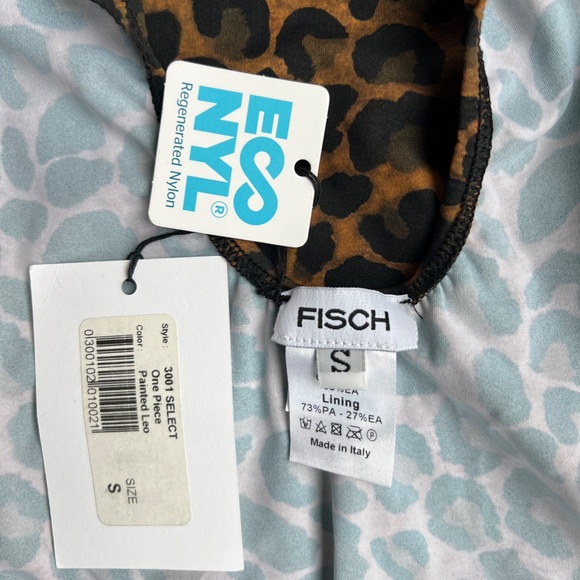 FISCH Leopard One-Piece Swimsuit, Sz S, NEW w/ TAGS - Picture 3 of 4